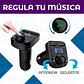 Adaptador Bluetooth Para Auto Reproductor Mp3 Transmisor Fm  - Miniatura 2