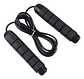Cuerda Para Saltar Cardio Crossfit Deporte Velocidad Color Negro - Miniatura 3