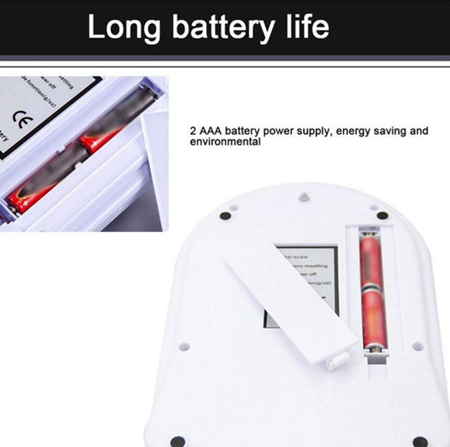 Balanza Pesa Digital Para Cocina Comercio 1g A 10kg / 227003 Capacidad Máxima 10 G Color Blanco 10 Kg 5