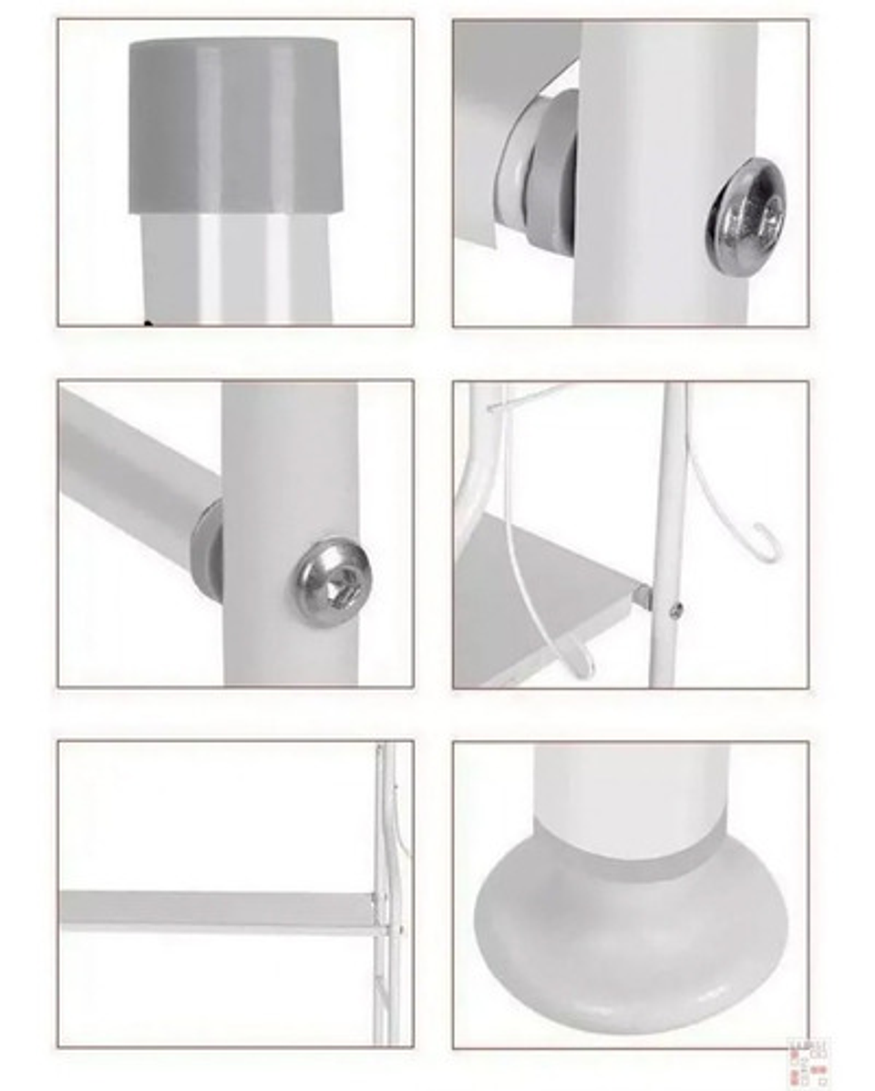 Estante Mueble Organizador Baño 3 Niveles Repisa Nanmao Colo 3