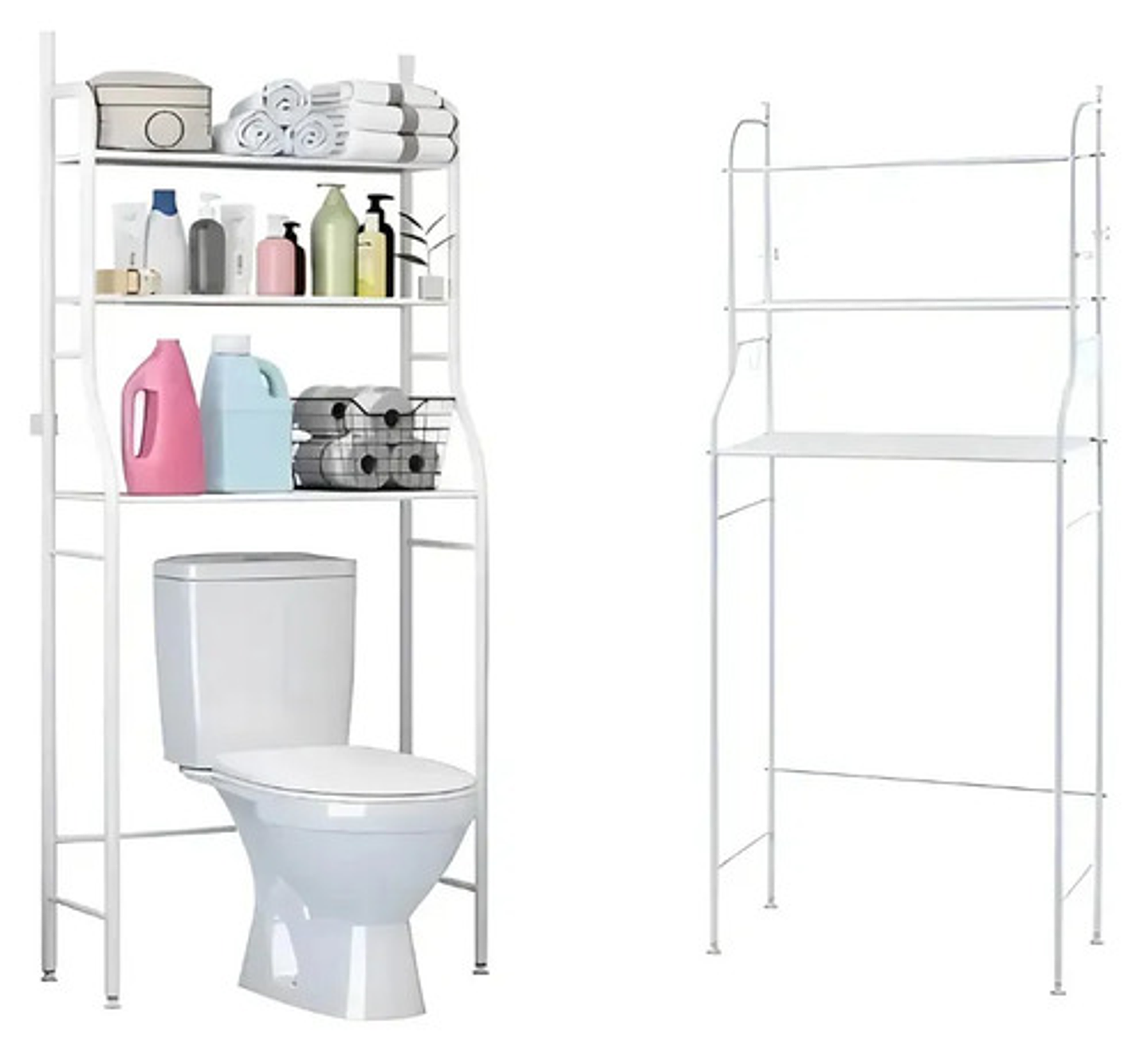 Estante Mueble Organizador Baño 3 Niveles Repisa Nanmao Colo 2