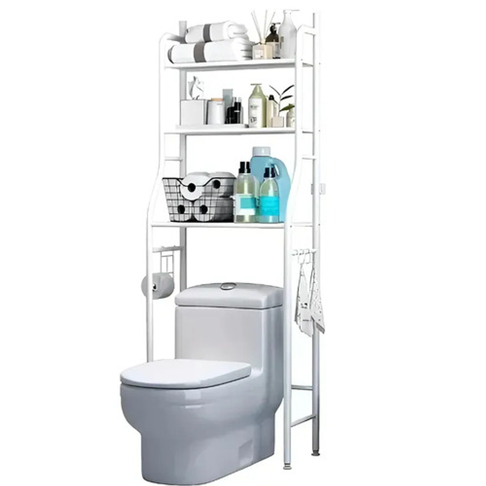 Estante Mueble Organizador Baño 3 Niveles Repisa Nanmao Colo 1