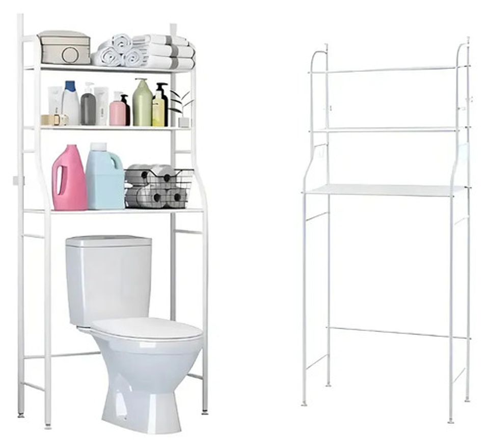 Estante Mueble Organizador Baño 3 Niveles Repisa Nanmao Colo 2