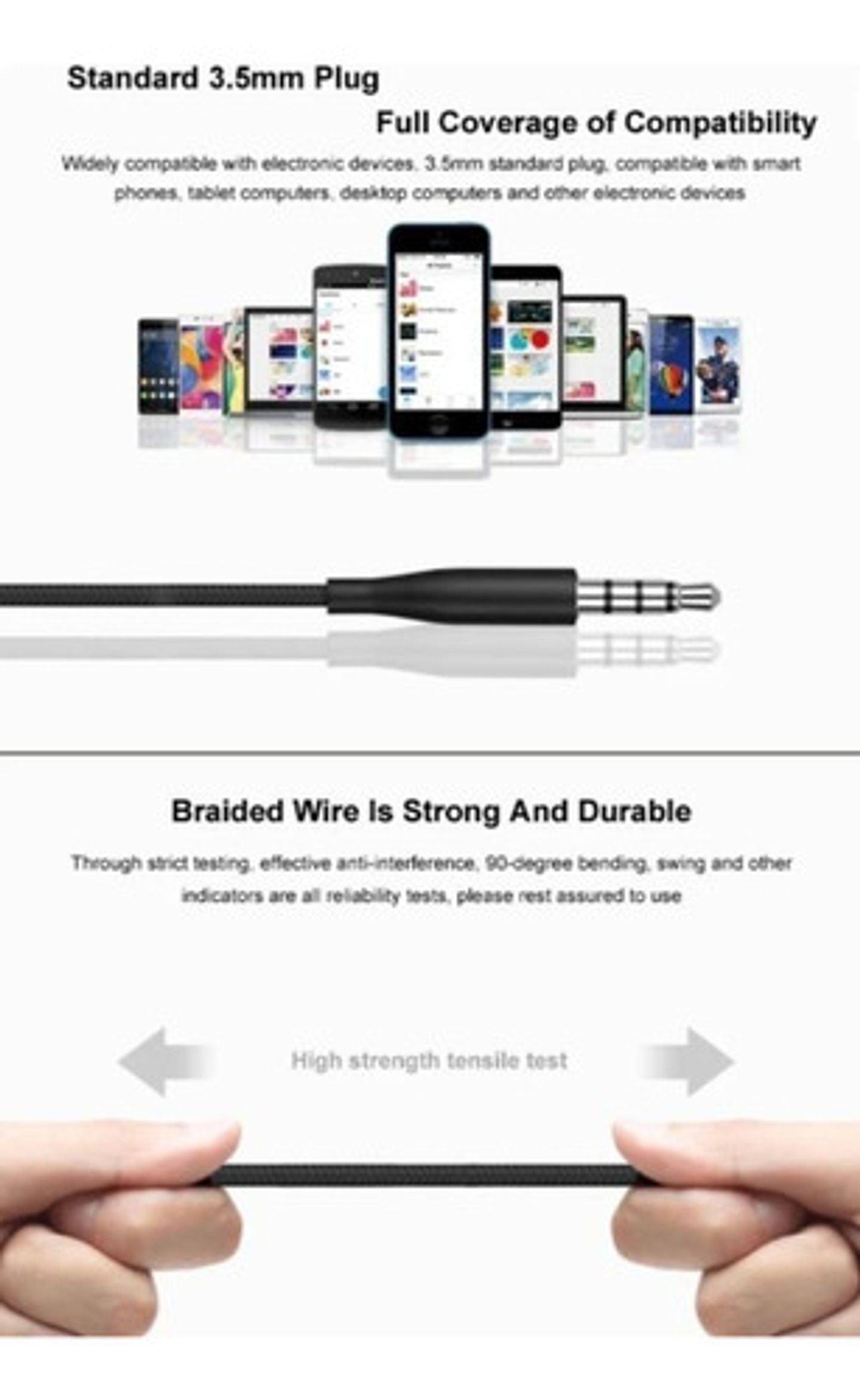 Audífono Universal Manos Libres Alta Calidad 2