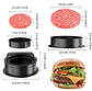 Prensa Para Hamburguesas Molde Para Sándwiches Antiadherente Vhex Negro - Miniatura 4