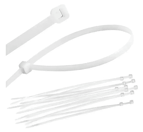 Amarras Plásticas Vhex 1.8x150mm Bolsa 100 Unidades Blancas