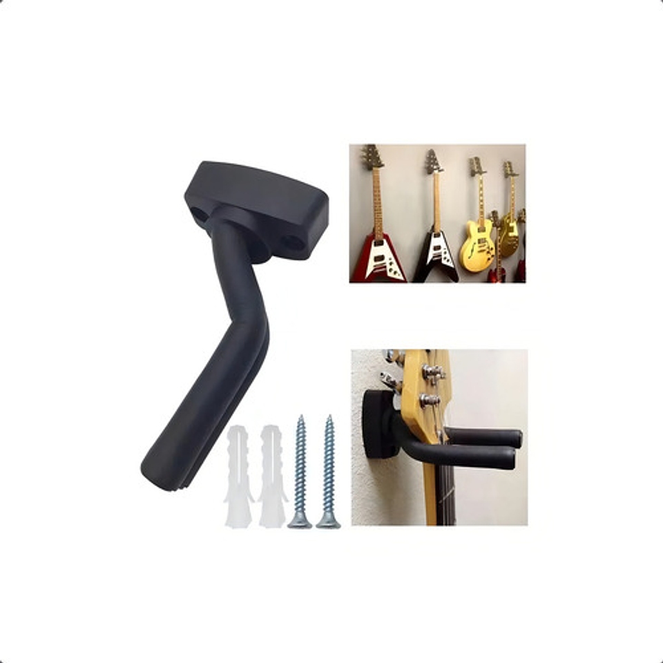 Soporte Para Guitara, Bajo, Ukelele, Cuatro De Muro O Pared 5