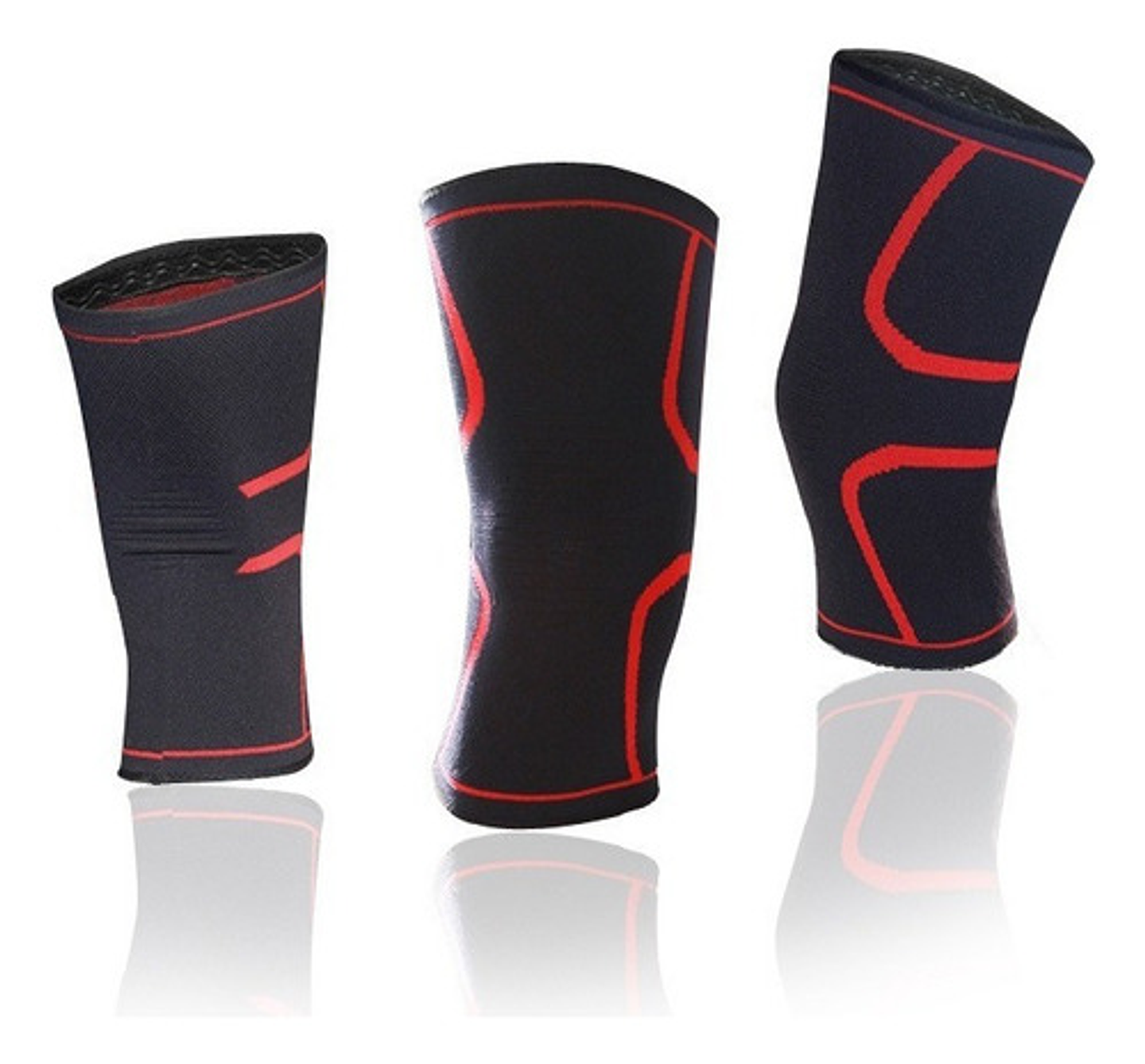 Rodillera De Compresión Con Fibra De Cobre Multiproposito 5