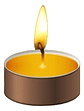 Pack 100 Velas Tealight Sin Aroma Con Portavela Aluminio 4h - Miniatura 2
