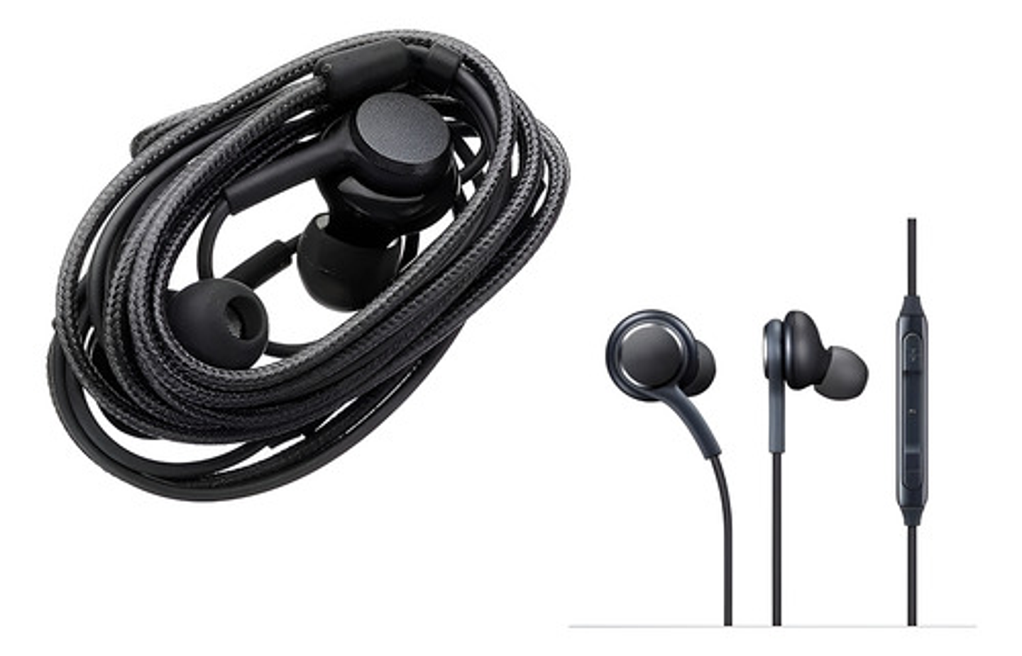 Audífono Universal Manos Libres Alta Calidad Color Negro 1