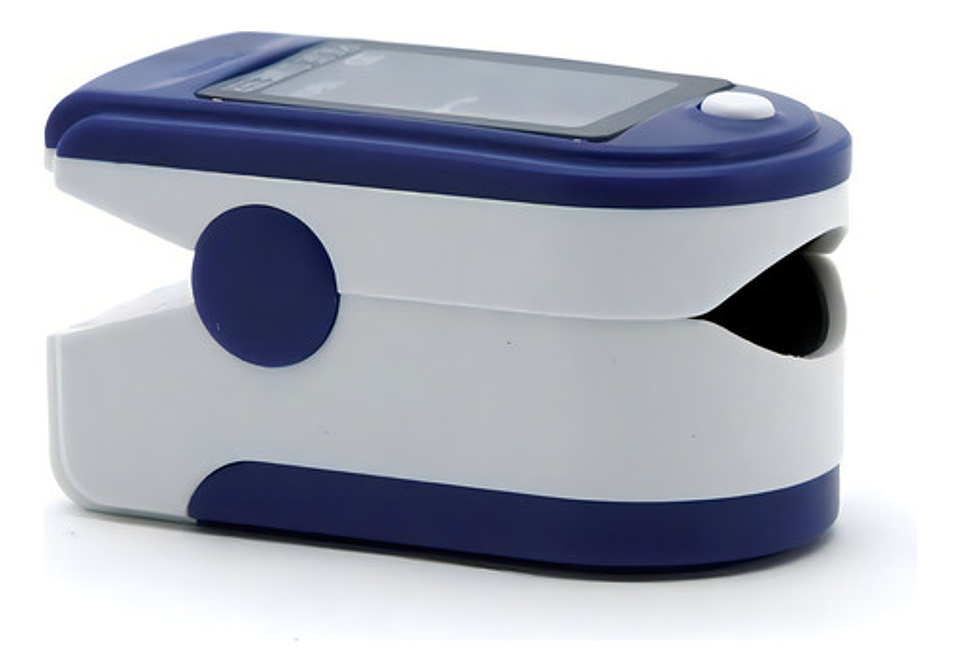 Oximetro De Pulso Saturometro Pediatrico Saturador Oxigeno Azul Marino 5