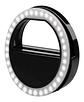 Aro De Luz Recargable Portátil Clip Celular Color Negro - Miniatura 3