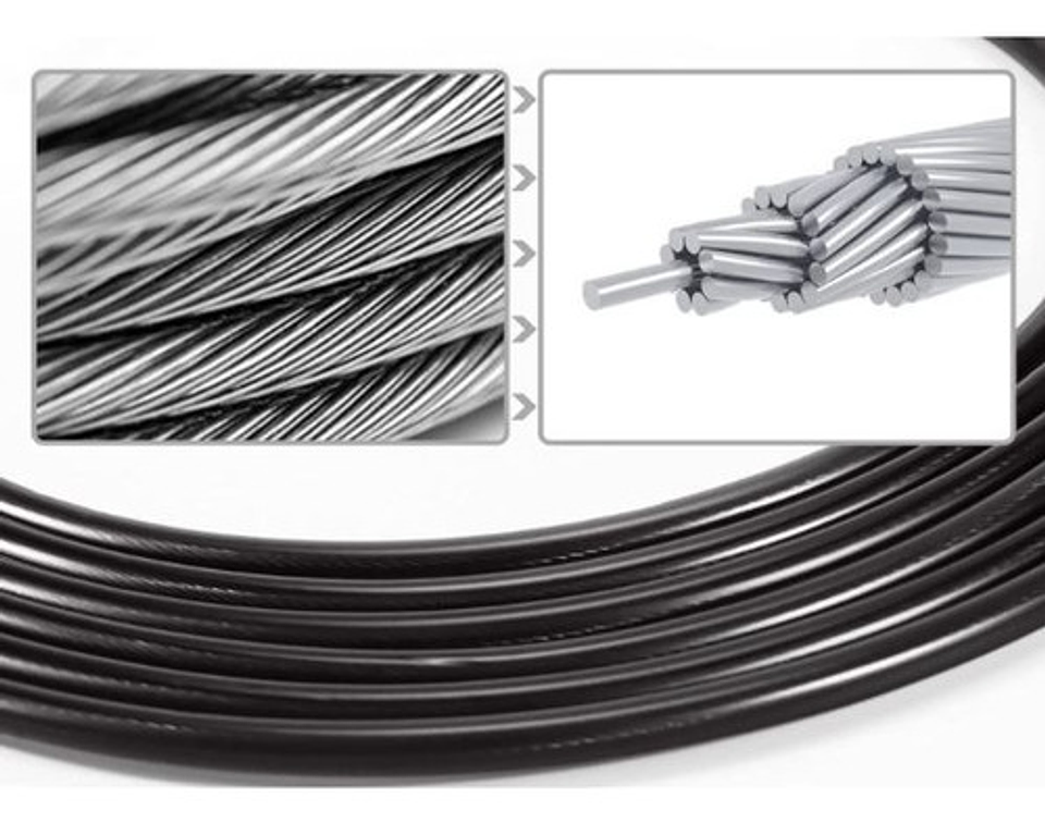 Cuerda Para Saltar Ajustable Ofertabkn Deporte Crossfit 3m Negro Rojo 3