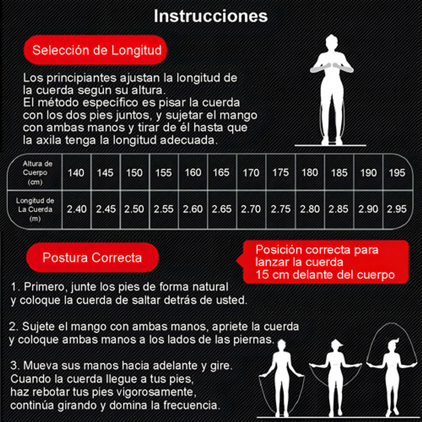 Soga Para Saltar Ajustable Oem Velocidad Con Rodamientos Ajustable Color Rojo 6