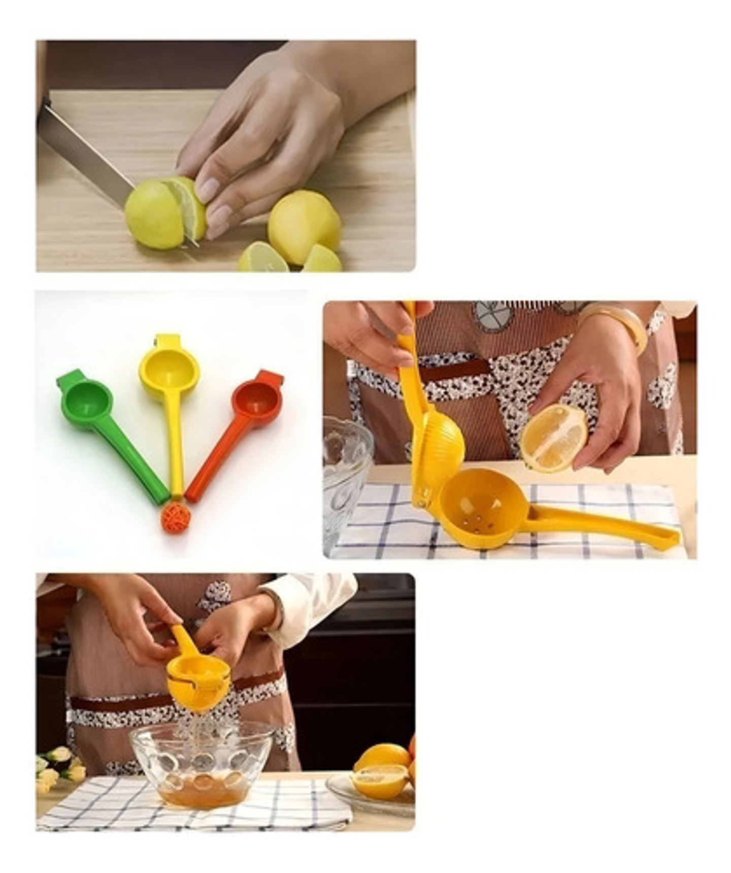 Exprimidor Manual De Limon Prensa Frutas 2