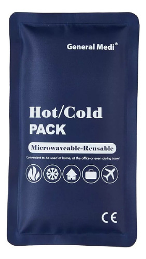 Compresa Gel Frio Calor Golpes Lesiones Reutilizable 27x13cm