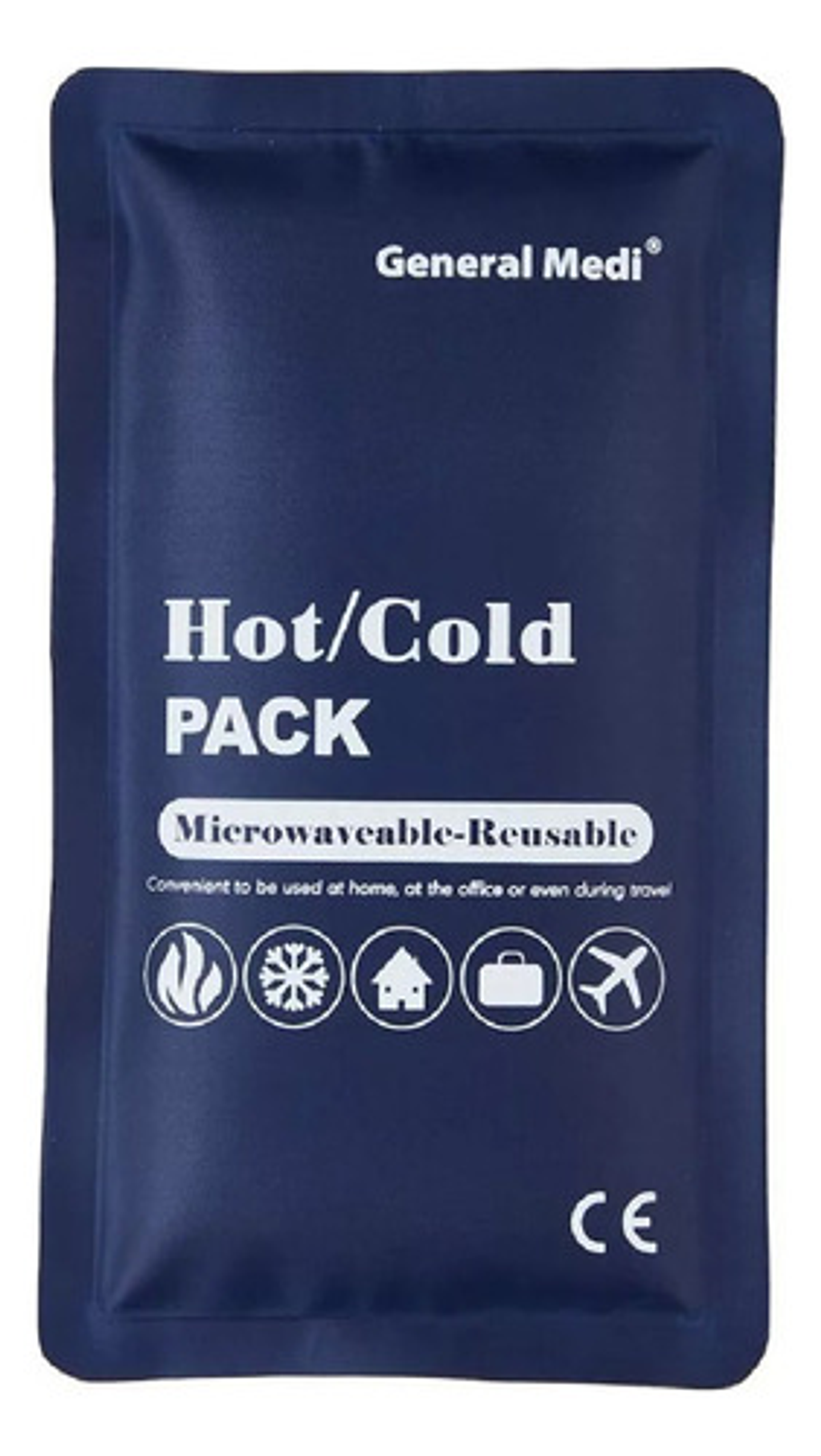 Compresa Gel Frio Calor Golpes Lesiones Reutilizable 27x13cm 1