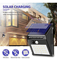Foco Solar Led Con Sensor De Movimiento Para Exterior  - Miniatura 4