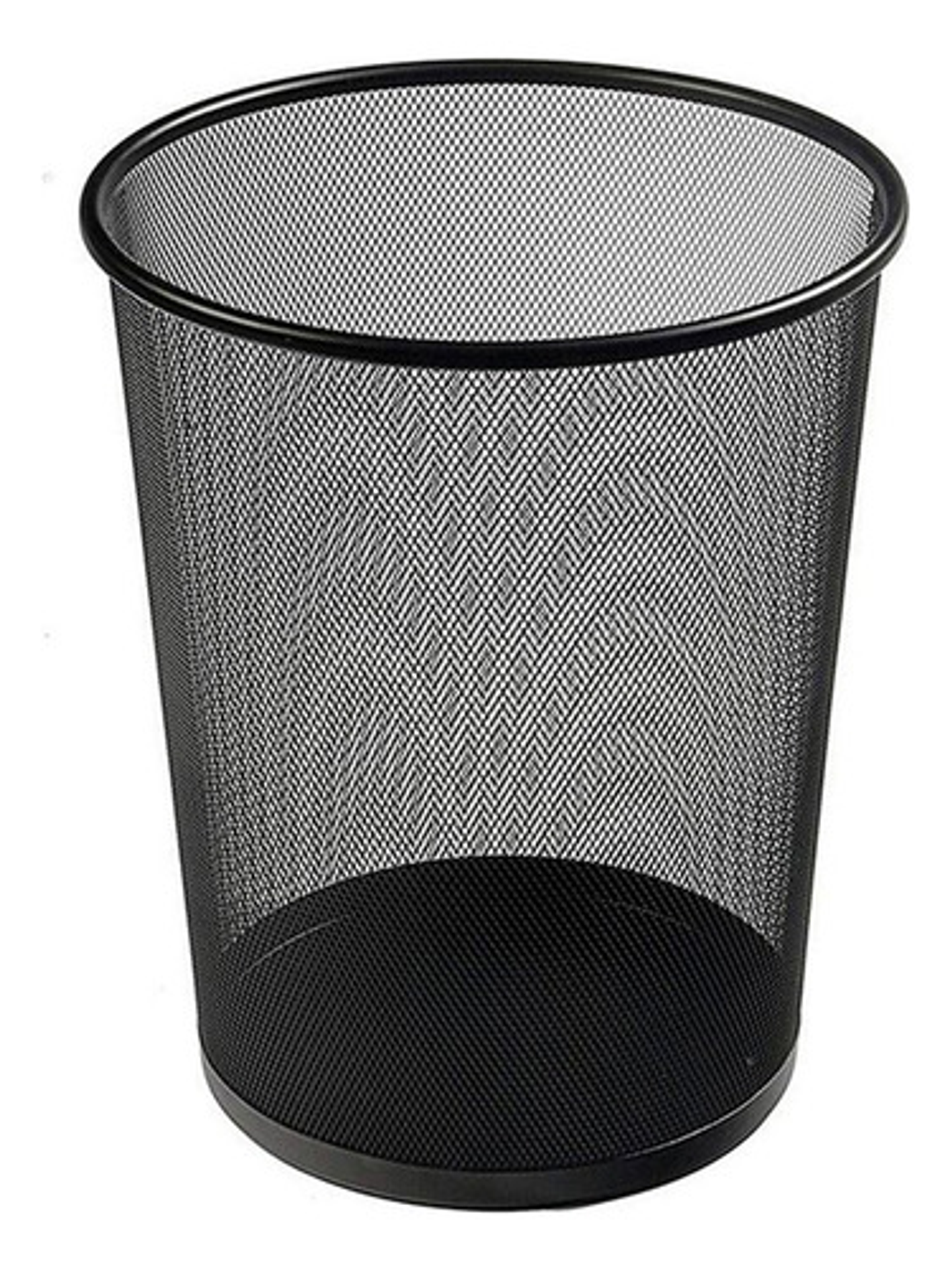 Basurero Papelero Escritorio Homeoffice Papelera Oficina Color Negro 3