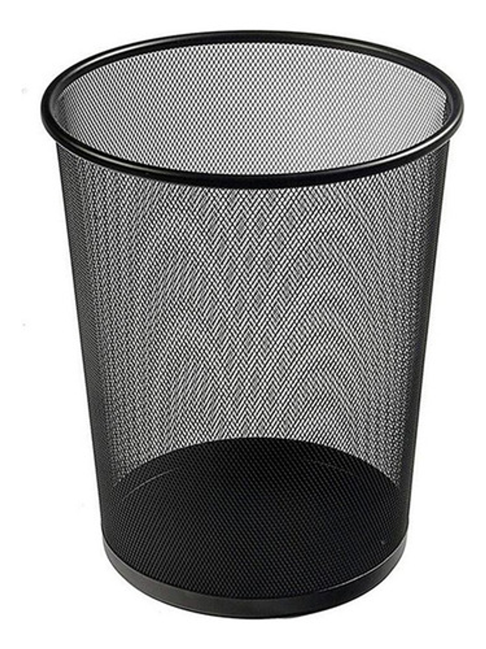 Basurero Papelero Escritorio Homeoffice Papelera Oficina Color Negro 3