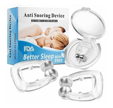 Clip Anti Ronquidos Magnético Pack X4