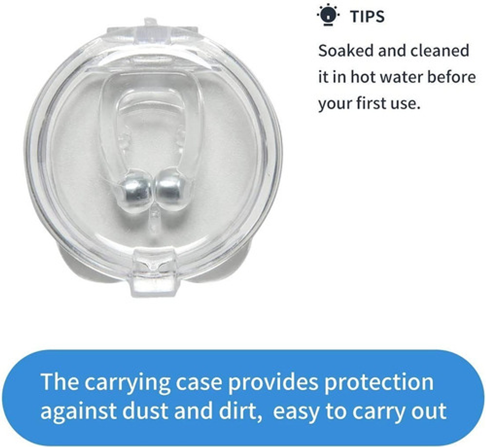 Clip Anti Ronquidos Magnético Pack X4 2