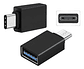 Adaptador Otg Usb Tipo C 3.1 Macho A Usb 3.0 Hembra Gris - Miniatura 4