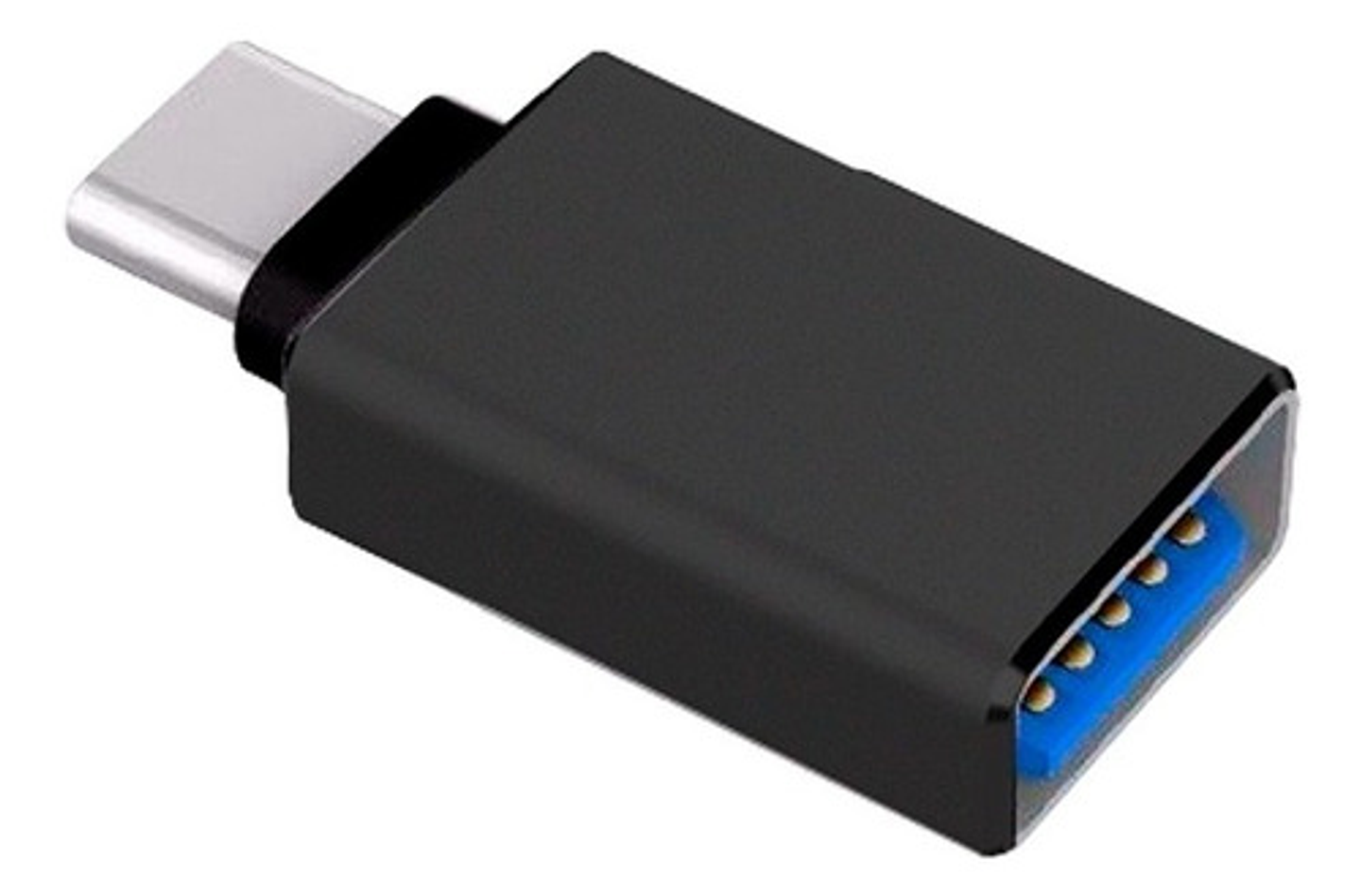 Adaptador Otg Usb Tipo C 3.1 Macho A Usb 3.0 Hembra Gris 8