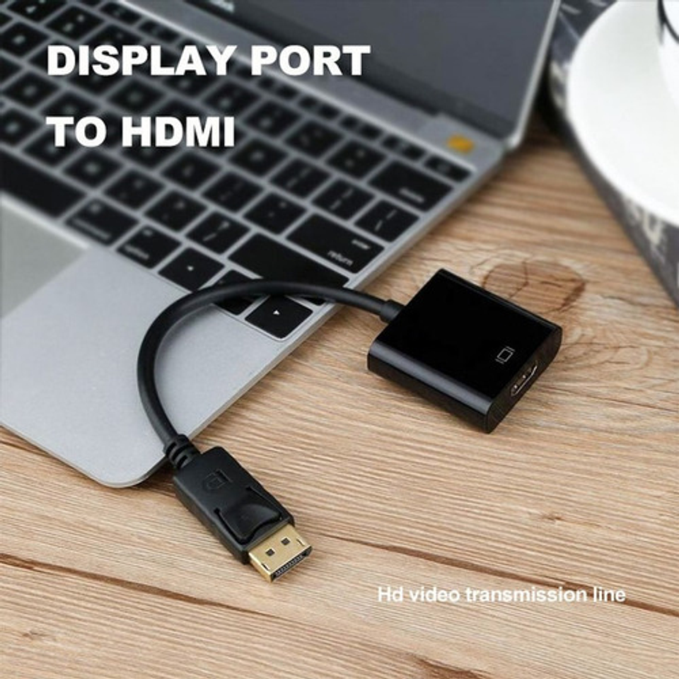 Adaptador Display Port/macho A Hdmi/hembra 4