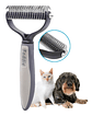 Cepillo Deslanador De Pelo Mascotas Roro Peine Quita Nudos P Color Gris - Miniatura 6