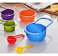 Set Cucharas Medidoras, Juego 6 Piezas De Repostería Cocina Color Multicolor - Miniatura 5