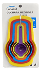Set Cucharas Medidoras, Juego 6 Piezas De Repostería Cocina Color Multicolor - Miniatura 7