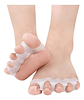 Separador Dedos Pie Corrector Juanete Protector Silicona Par - Miniatura 1