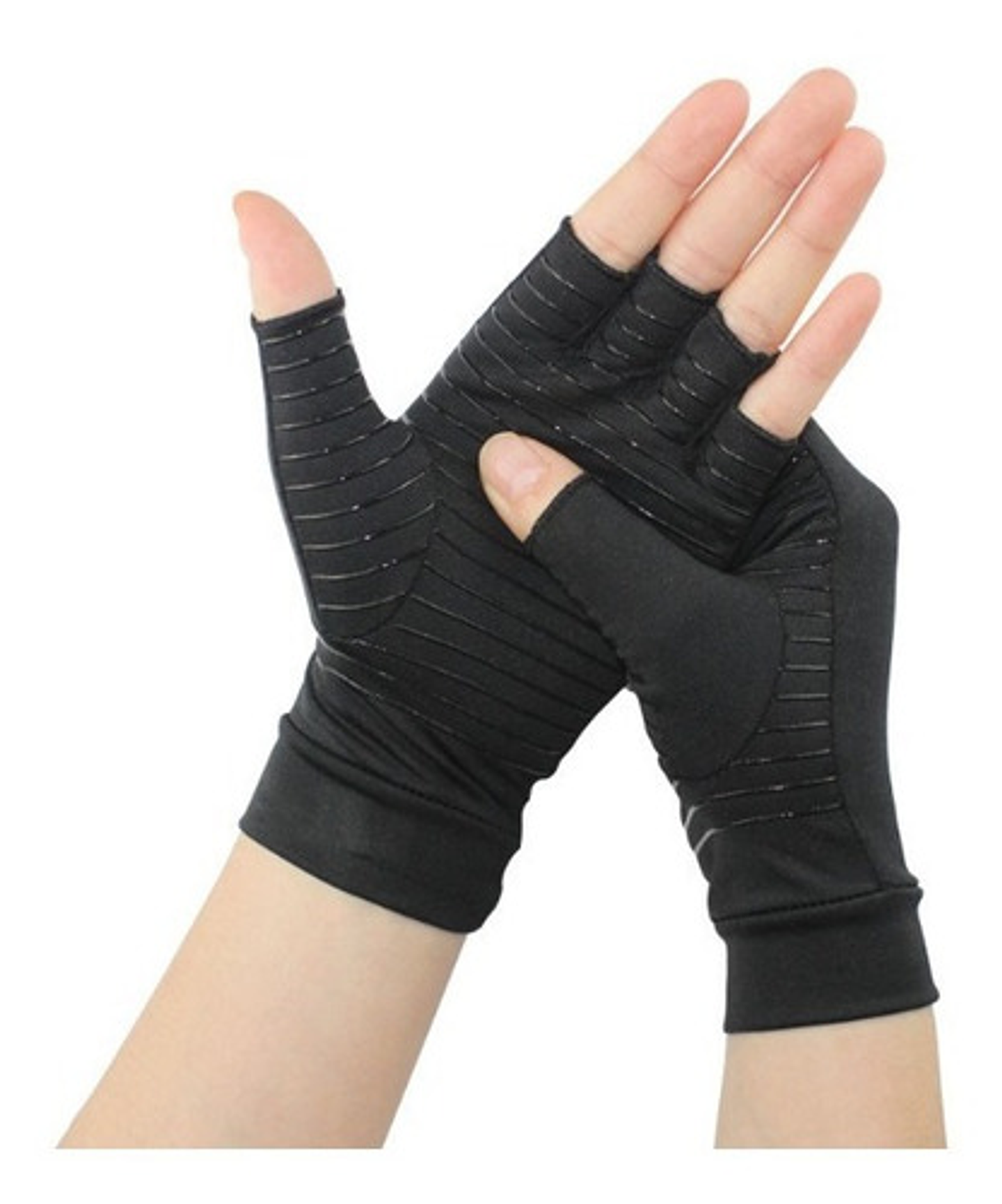 Guantes Cobre Para Artritis/compresión Túnel Carpiano Unisex 2