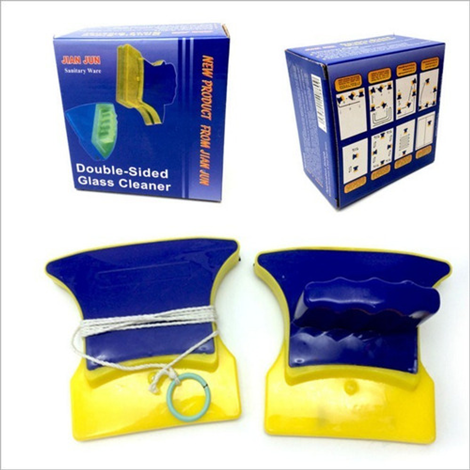 Limpiador Vidrio Magnético Limpiavidrios Magnetico Ventanas 3