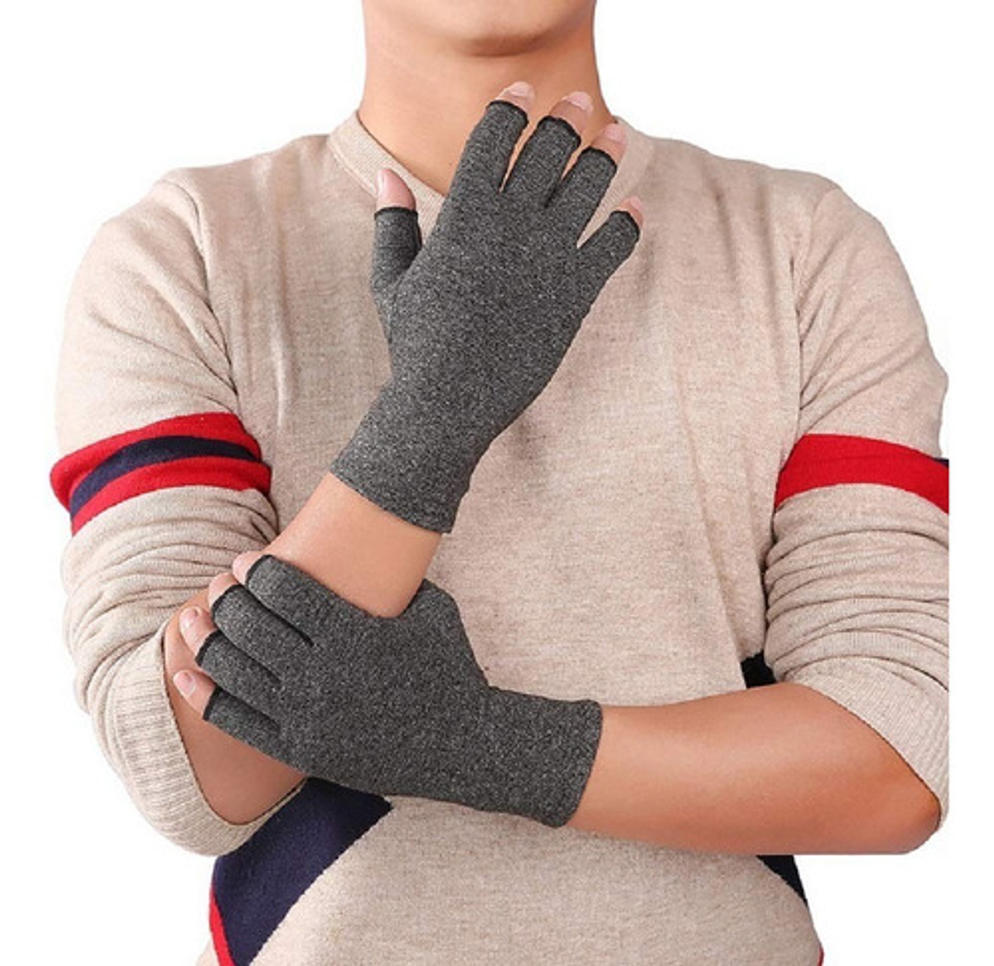 Guantes De Tela Para La Artritis Y Compresión 3