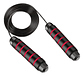 Cuerda Para Saltar Cardio Crossfit Deporte Velocidad Color Rojo - Miniatura 3