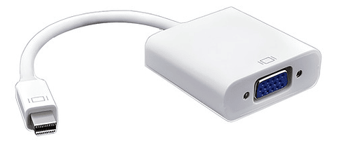 Cable Adaptador Global Vga A Mini Displayport 15cm Blanco Modelo Adap-minidp-vga