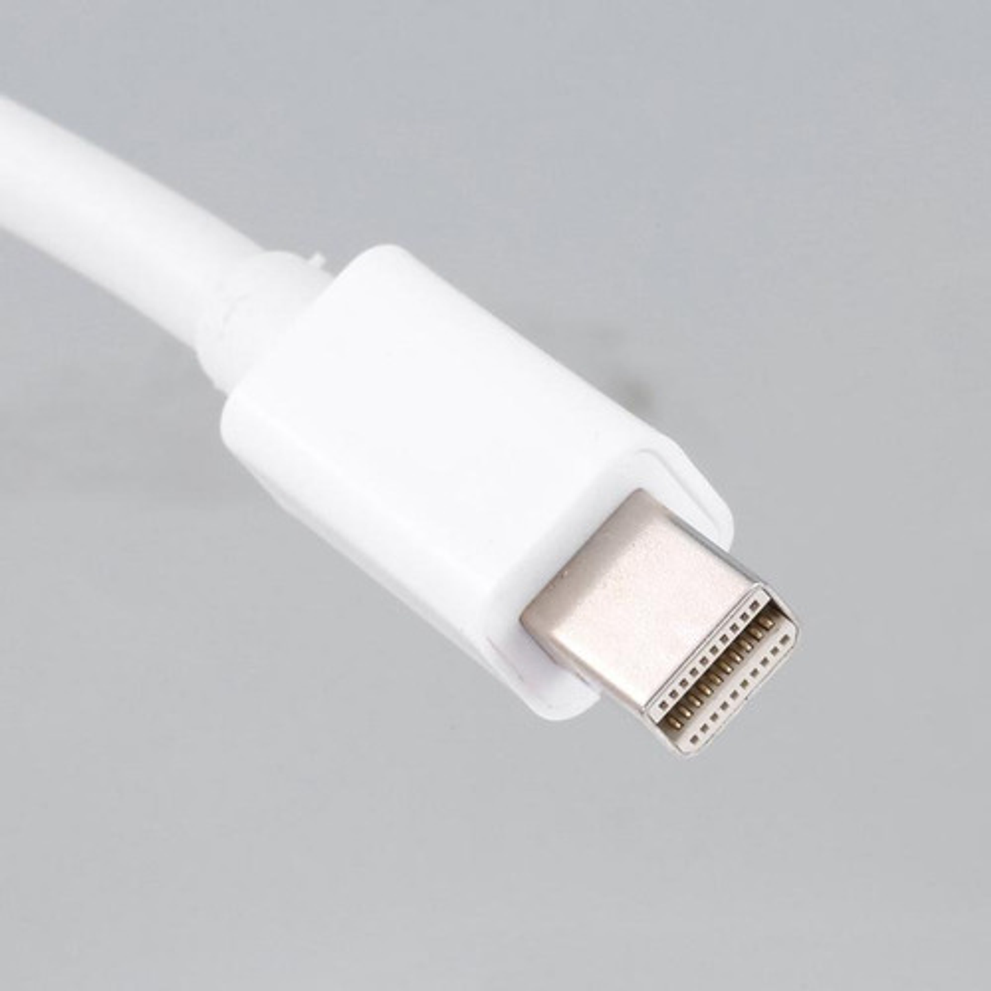 Mini Display Port A Hdmi Adaptador Color Blanco 4