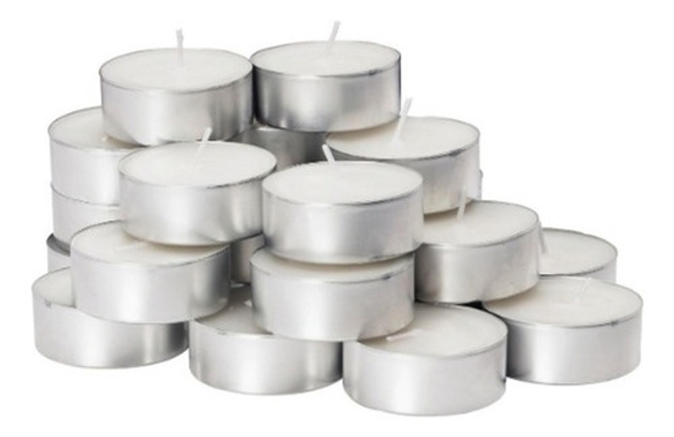 Pack 50 Velas Tea Light Esoterismo Decoración Limpieza Luz 7