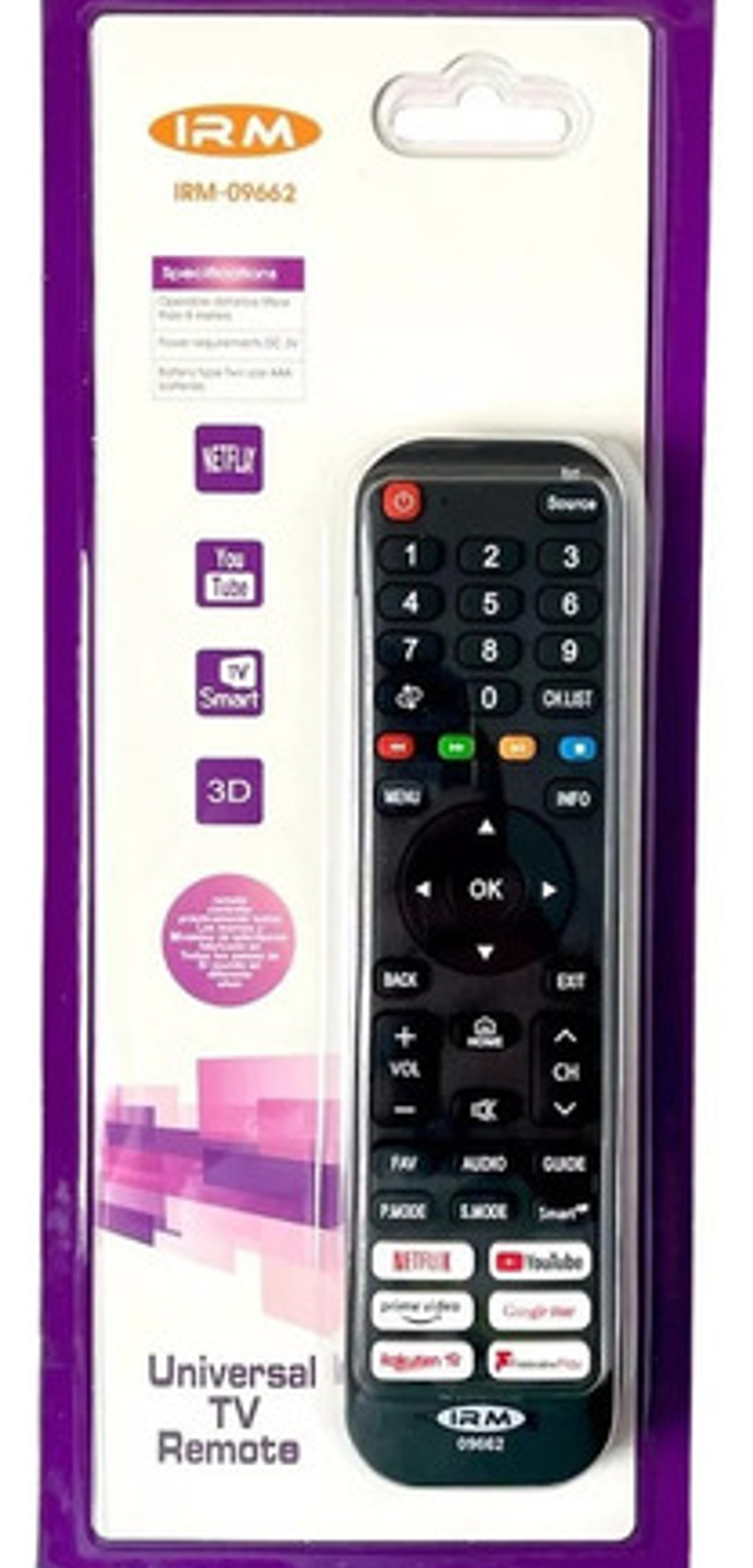 Control Remoto Universal Multimarca Para Tvled Lcd LG Aoc 2