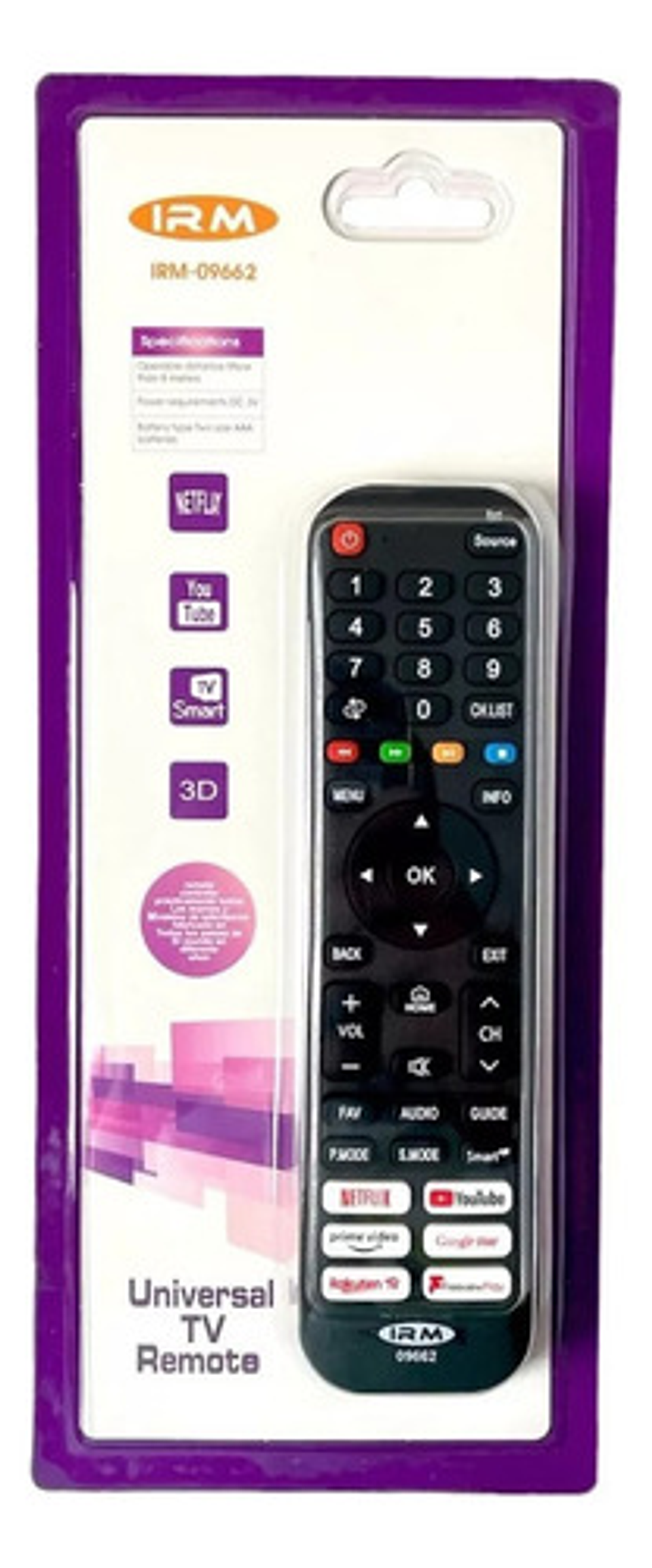 Control Remoto Universal Multimarca Para Tvled Lcd LG Aoc 2