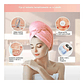 Pack 4 Gorro Toalla Turbante Microfibra Para Secar Cabello - Miniatura 5