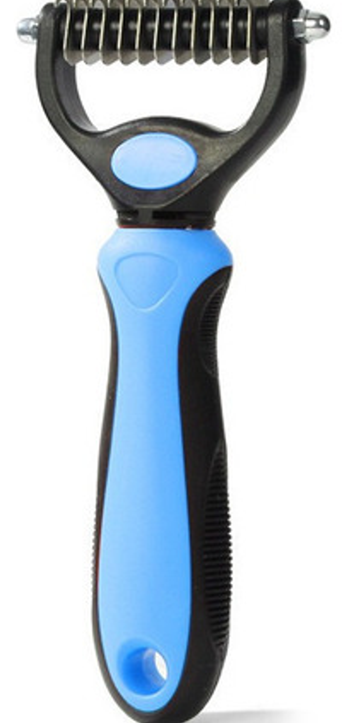 Cepillo Removedor De Pelo Para Perros Con Rastrillo Para Perros, Color Azul 7