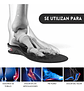 2* Plantilla De Altura Taloneras Gel Aumenta Estatura 3-6cm Color Negro Tamaño De La Plantilla 35-44 - Miniatura 6
