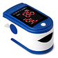 Oximetro Saturometro De Pulso Digital Otec Adultos Azul - Miniatura 4