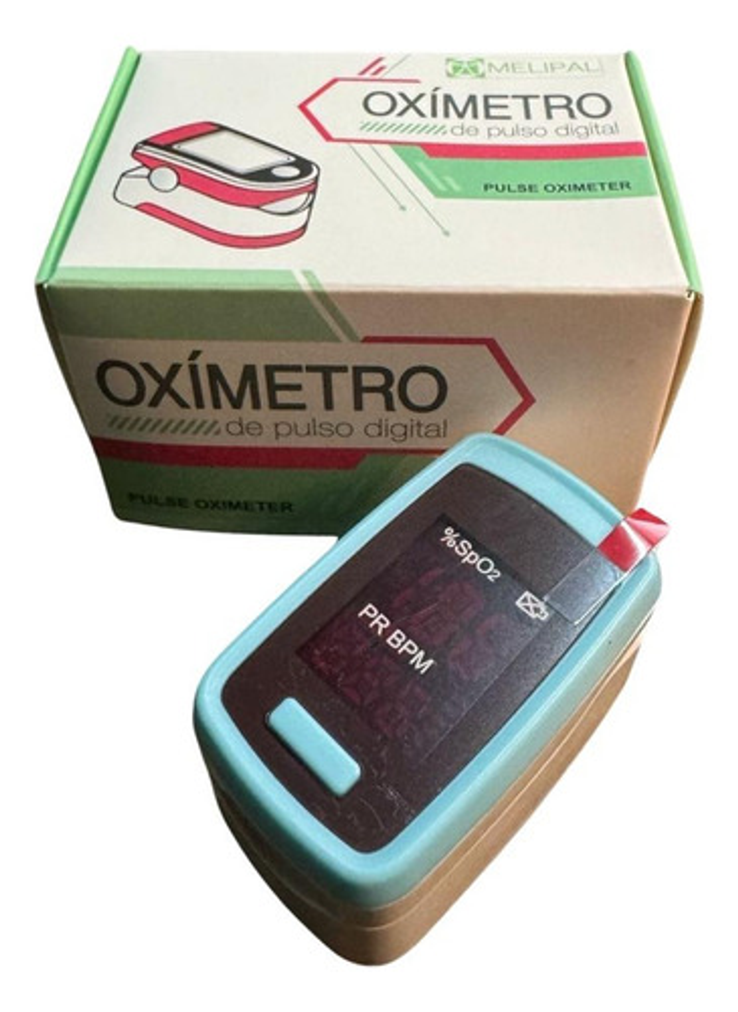 Oximetro Saturometro De Pulso Digital Otec Adultos Azul 6