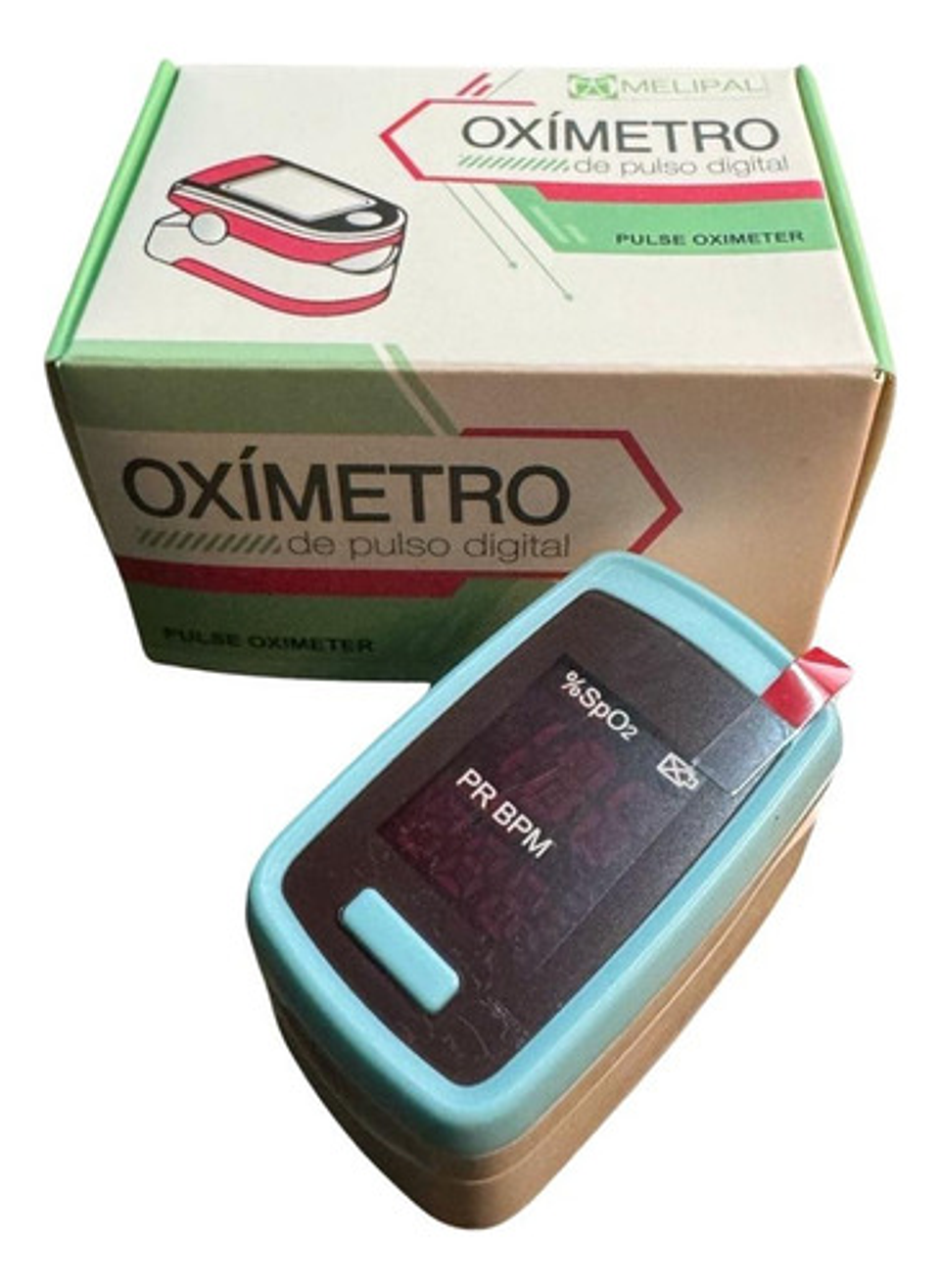 Oximetro Saturometro De Pulso Digital Otec Adultos Azul 6