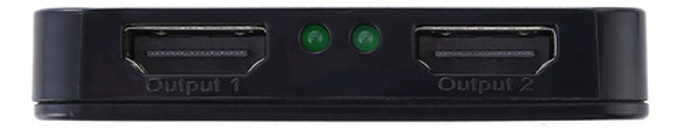 Splitter Hdmi Activo Amplificador De Señal1x2 1080p Pvc 3