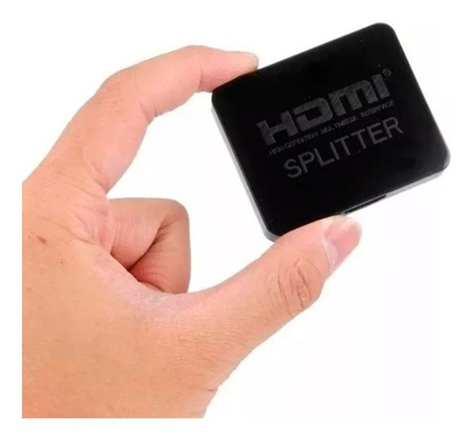 Splitter Hdmi Activo Amplificador De Señal1x2 1080p Pvc 9